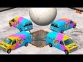 Beamng drive - Giant chain vs. Giant Ball crashes