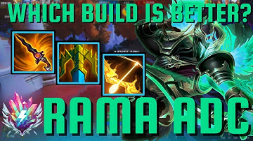 WHICH BUILD IS BETTER? - Rama Adc Smite 2 Gameplay