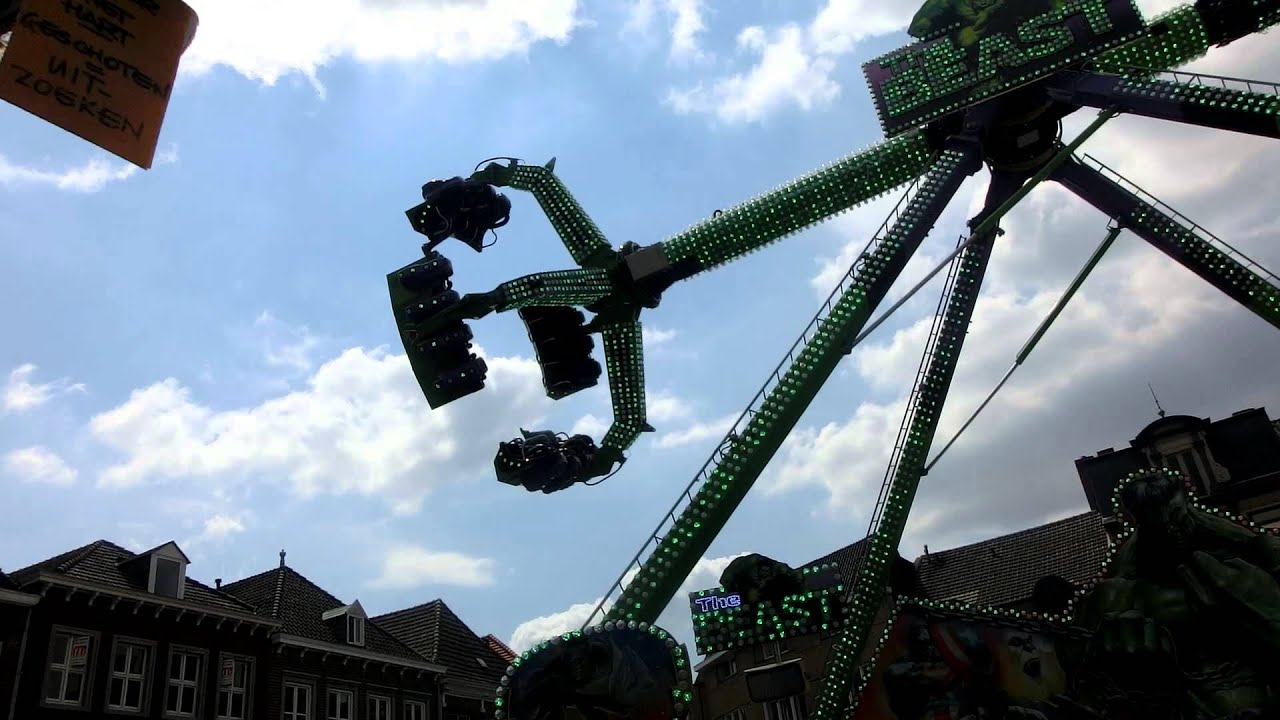 | The Beast - A. Zinneker | offride | Kermis Roermond 2013 | 180 graden | FULL HD |