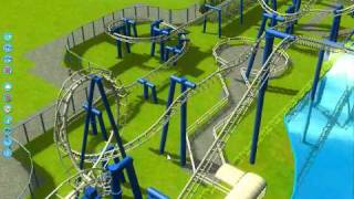 Blue Tornado - Gardaland[RCT3]