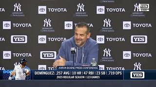 Aaron Boone's end-of-season press conference