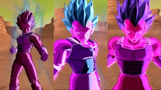 Copy Vegeta all forms 【DBZ BT3 PS2 Mods】
