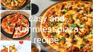 easy and  yummiest tikka  pizza recipe at home