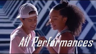 Charlize Glass & Julian De Guzman | All Performances - World of Dance 2019 (Compilation)