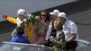 Indy 500 Victory Lap  Josef Newgarden Celebrates 2023 win