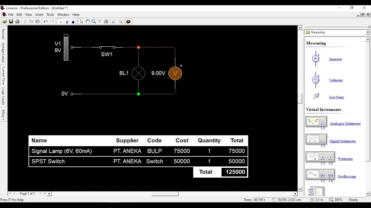 Menggunakan LiveWire untuk belajar Rangkaian Listrik - YouTube