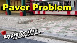 Test Your Drainage Knowledge, Flooded Patio in front of Theater