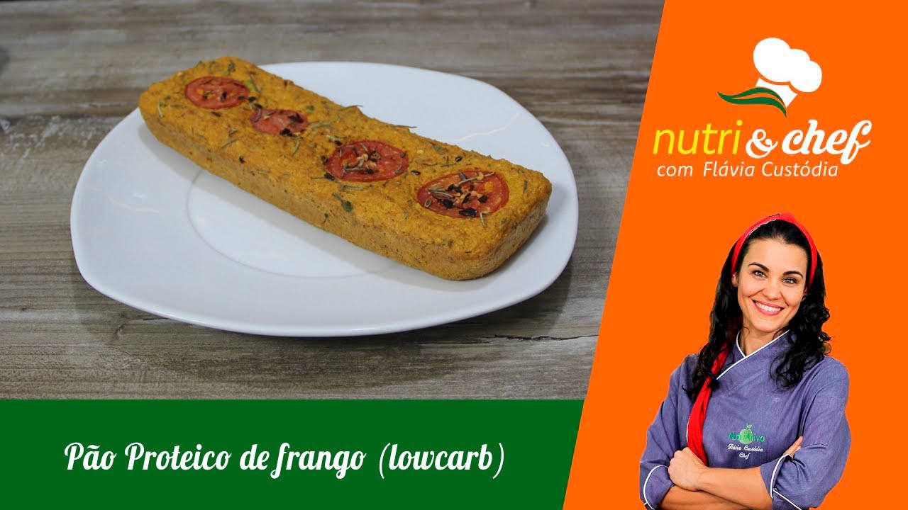 Pão Proteico de frango (lowcarb)