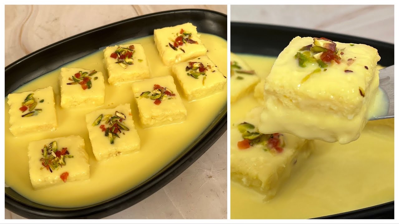 15 Minute Dessert With 2 Cups Of Milk |घर पर रखे सामान से बनाएं बहुत टेस्टी मिठाई | Eid Special