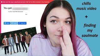 reacting to CHILLS MUSIC VIDEO + WHY DON'T WE BUZZFEED quiz