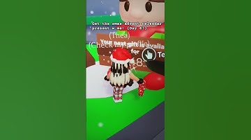 Get the Xmas advent calendar present w me! (Day 6!) #adoptme  #xmas