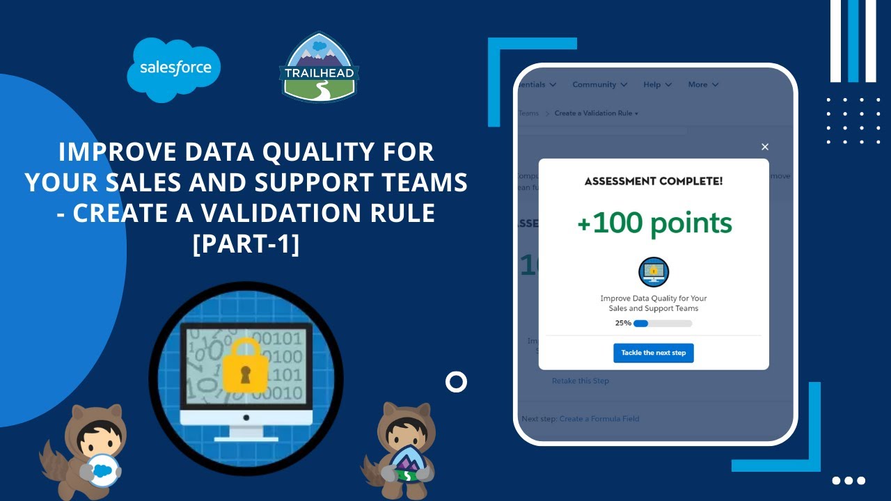 Create a Validation Rule [Part1] | Improve Data Quality for Your Sales ...