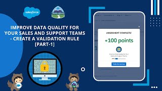 Celebrity Create a Validation Rule [Part1] | Improve Data Quality for Your Sales and Support Teams Profile