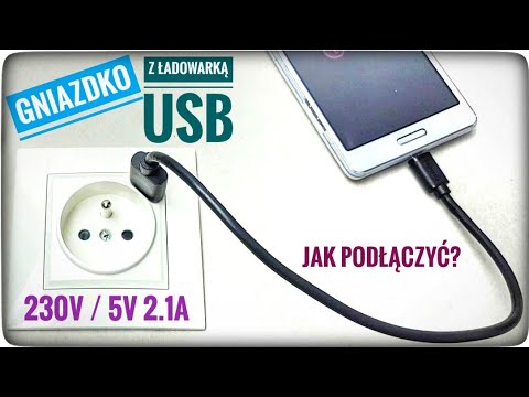Wideo: Jak zmienić gniazdko na USB?
