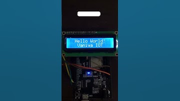 I2c 1602 LCD with esp32 and arduino.#esp32 #arduino #iot #diy #electronics #embeddedsystem #esp