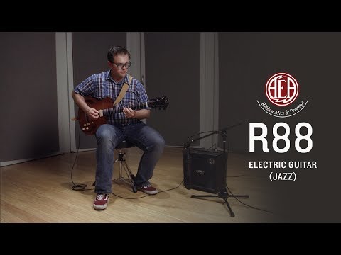 AEA R88 Stereo Mic - Electric Guitar (jazz) - Listening Library