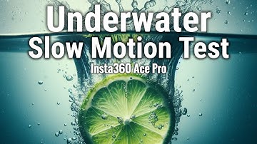 #SlowMo Magic! Insta360 Ace Pro Underwater Test (4K/120fps)