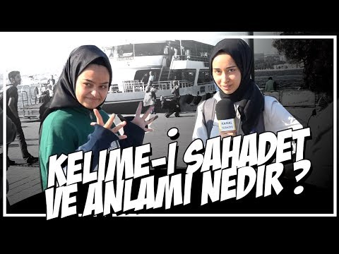 NE KADAR MÜSLÜMANIZ ? KELİME-İ ŞEHADET'i Biliyor Musun ve Anlamı? SOSYAL DENEY