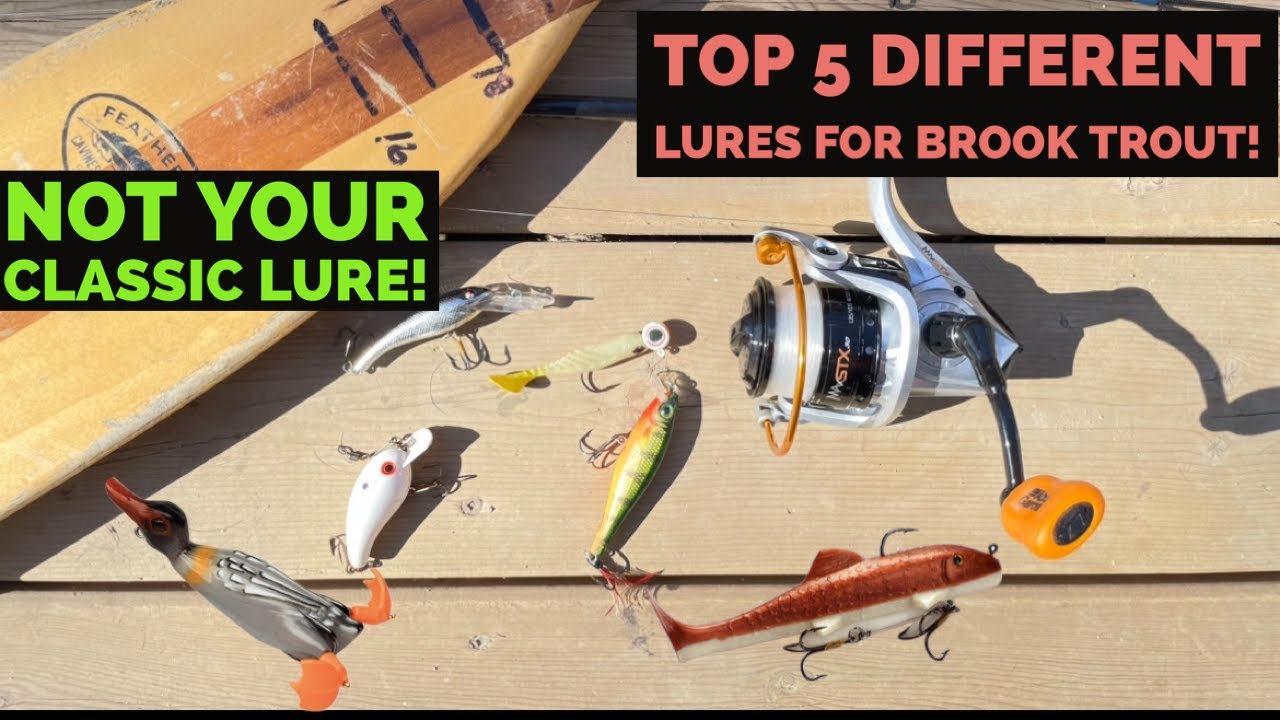 TOP 5 UNIQUE Brook Trout Lures YOU Didn't Know YOU NEEDED! TOP 5 UNIQUE Brook Trout Lures YOU Didn't Know YOU NEEDED!