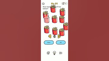 Brainout No.51 How many French Fries below?