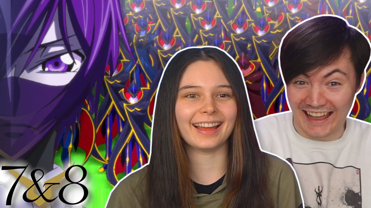 SO MANY ZERO'S | Code Geass R2 Episode 7 & 8 Reaction!!! - YouTube