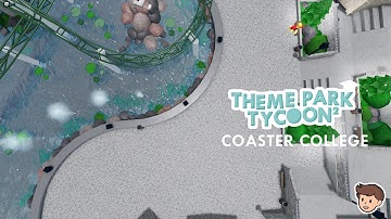 🎓 Hoe je gebogen paden bouwt | Theme Park Tycoon 2 Coaster College | Tutorial