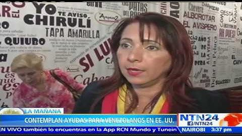 Congresistas estudian medidas para ayudar a ciudadanos venezolanos que residen en EE.UU.