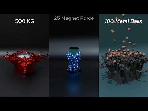 The Most Satisfying Blender 3D Physics Compilation | A mind-blowing collection spanning 7 minutes.