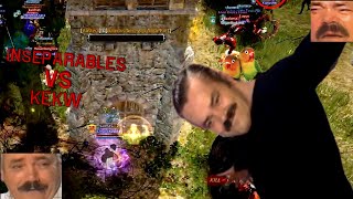 KEKW Node War highlights #5 Inseparables Vs KEKW