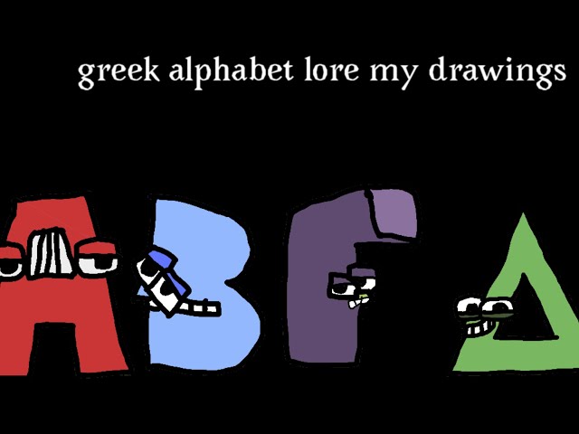 Pixilart - Greek Alphabet Lore Set by GrayBoi