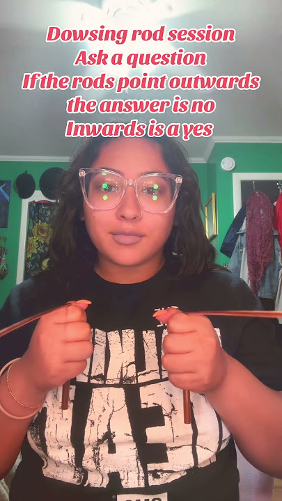 Dowsing rods question #dowsingrods #shortvideo #psychicportal