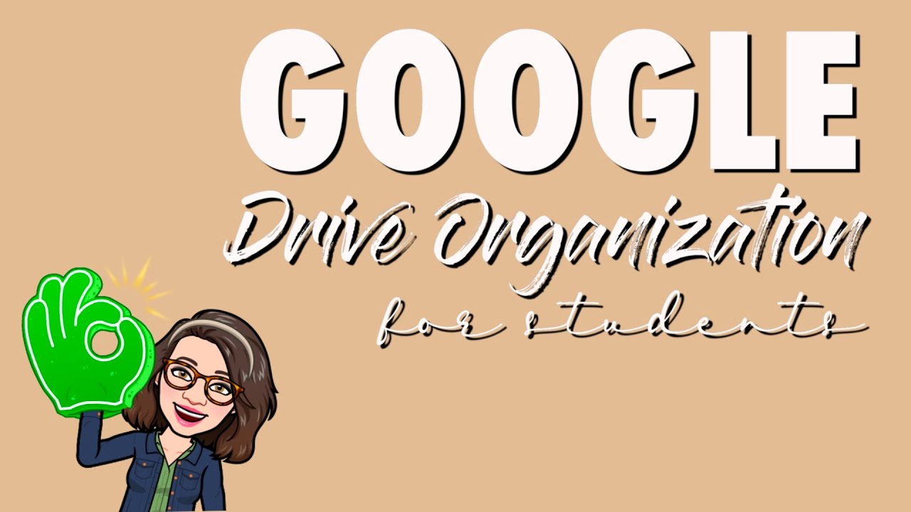 GOOGLE DRIVE ORGANIZATION SYSTEM FOR STUDENTS | Cams Classroom Cafe📚☕️