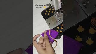 Wait For Final Look 😍 | Beautiful Latkan Making #shorts #short #latakan #simplelatkan #silaisikhe