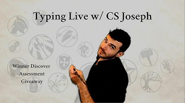 Typing Live w/ CS Joseph | Discover Assessment Giveaway winner #3