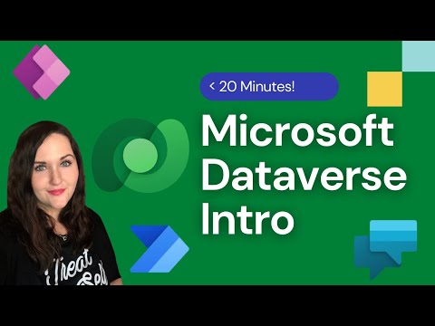 Microsoft Dataverse 20분 소개 #Dataverse