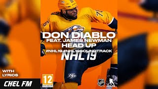 Don Diablo feat. James Newman - Head Up (+ Lyrics) - NHL 19 Soundtrack