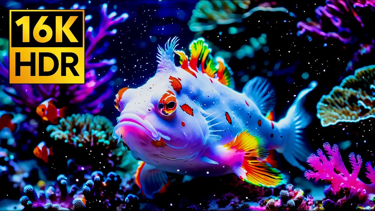 🌌 OCEANIC RHAPSODY – 16K HDR Ultra HD – A Symphony of Light & Depth