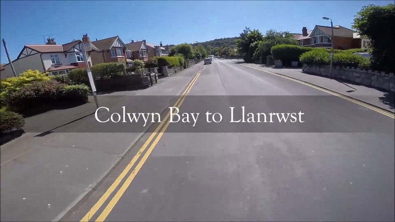 Abergele Cycling Colwyn Bay to Llanrwst (the quiet way) YouTube