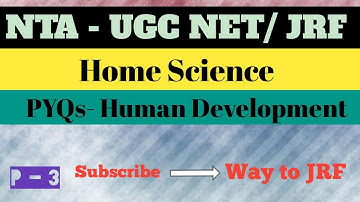 UGC Net Home Science preparation // Previous Year Questions Topic Series Part - 3, Human Development