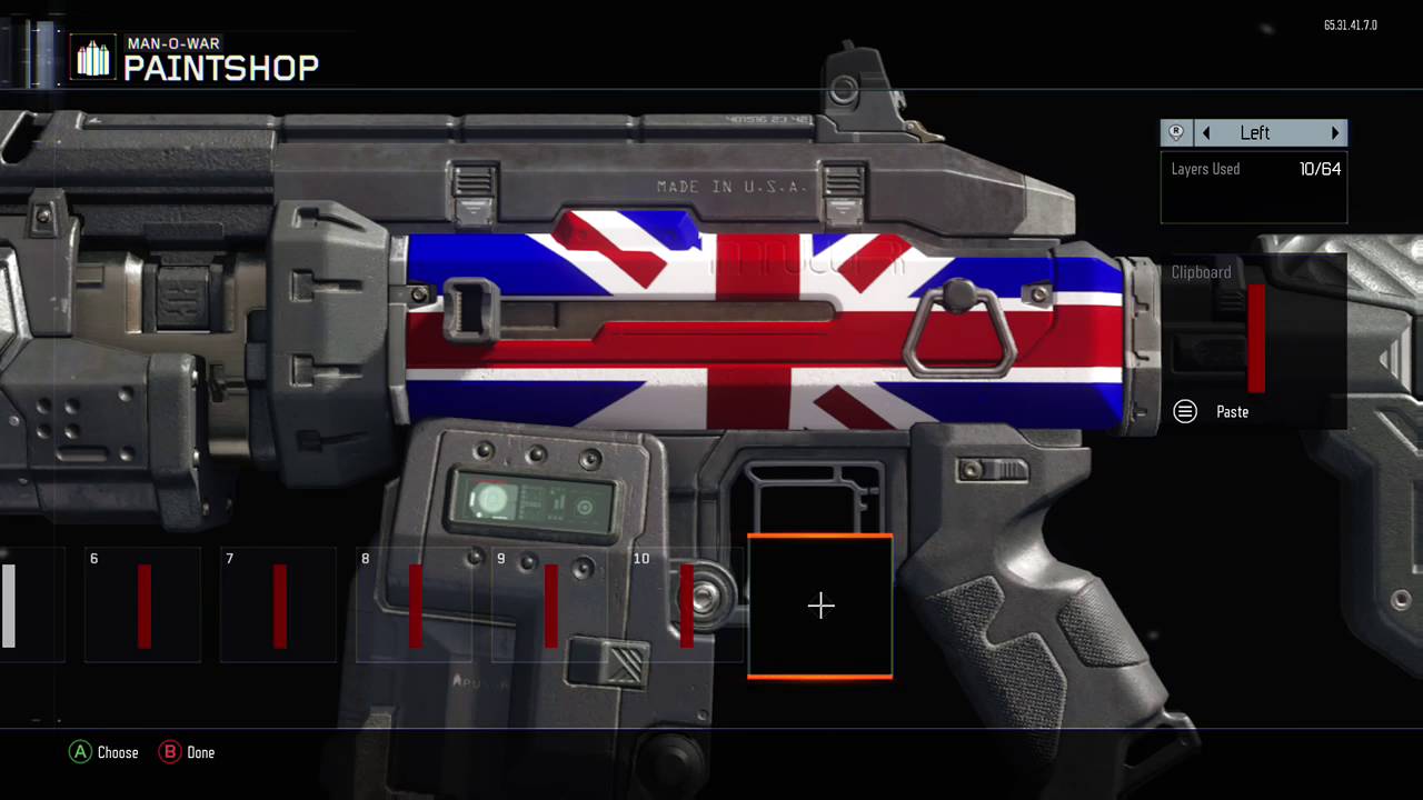 BO3 - UK FLAG PAINTJOB TUTORIAL - YouTube