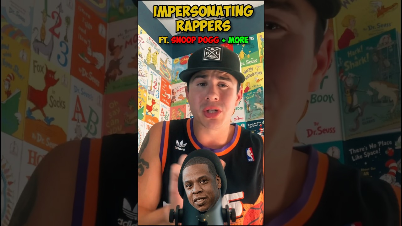 Rapper Impersonations! Featuring Jay-Z, Lil Wayne, J.Cole, Snoop Dogg, and E-40! #rapperimpressions