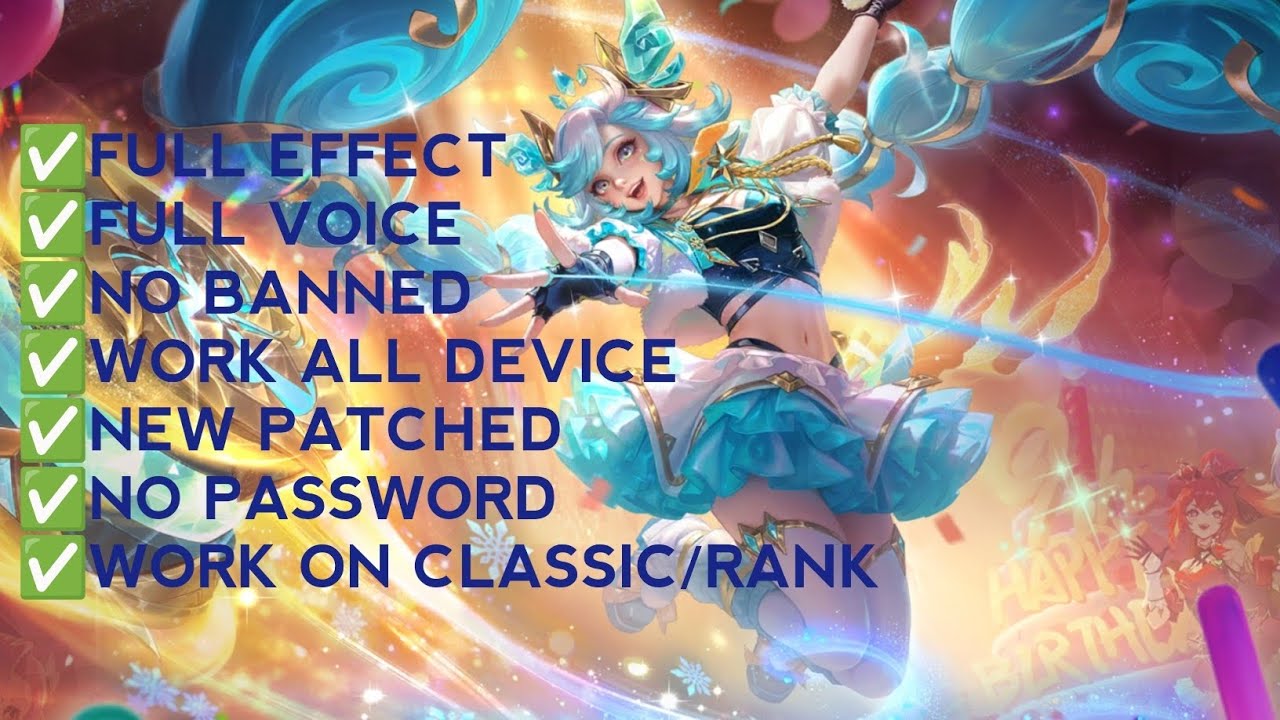 UPDATED: P.Ace Cici Skin Script 9th Anniversary | No Password