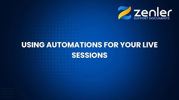 👉 Live - Using Automations for Your Live Sessions