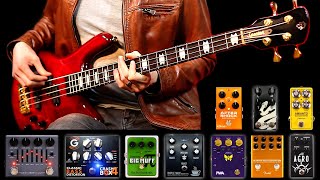 : BASS PEDALS - Light Overdrive to Brutal Distortion