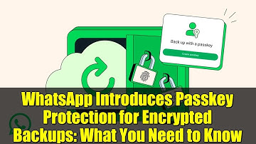 WhatsApp Introduces Passkey Protection for Encrypted Backups: What You Need to Know