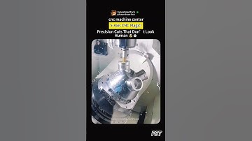 5-Axis CNC Magic! Precision Cuts That Don’t Look Human 🤯⚙️