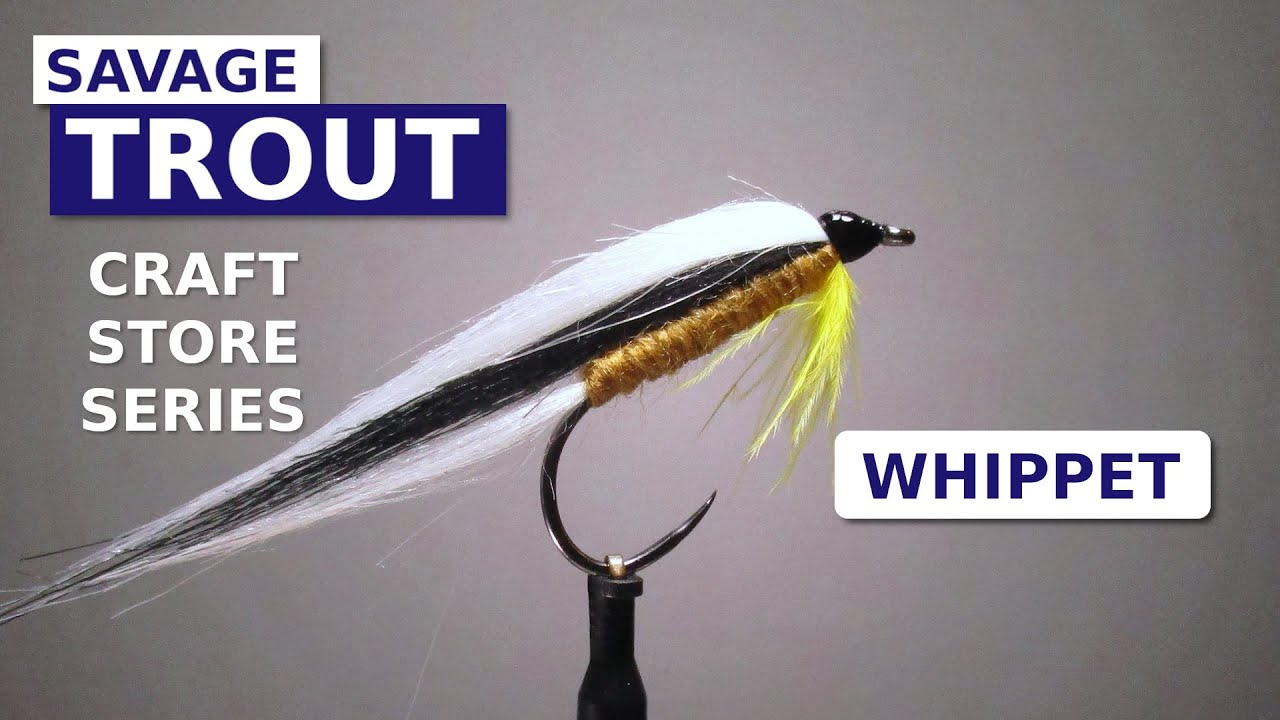 Fly Tying the Whippet (a Craft Store Material Streamer) 