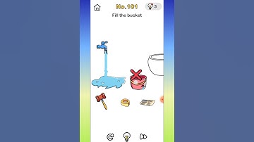 Brain Out Level 101 Fill the bucket