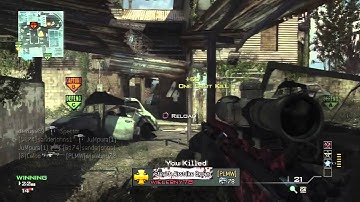 Random MW3 15 Killstreak with MSR