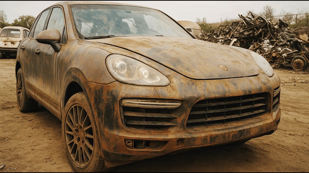 Porsche Cayenne Restoration | From Junkyard Ruin to Luxury Performance SUV